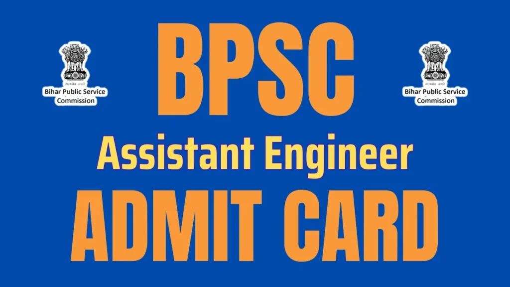 BPSC AE Admit Card 2024